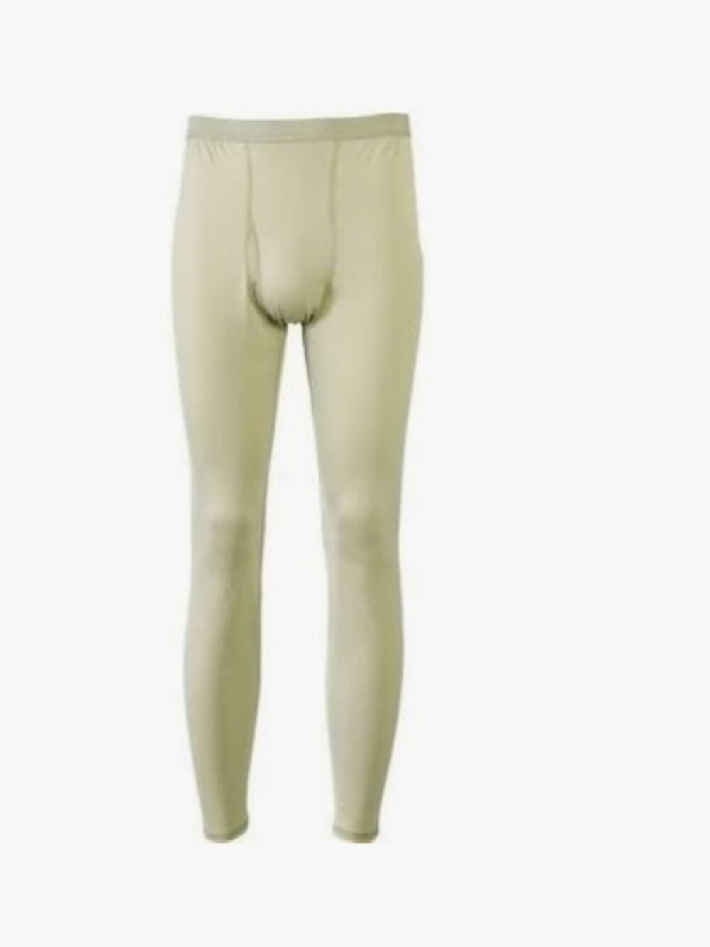 NWT Polartec Unisex Thermal Base Layer Drawers - Sand/Cream size M